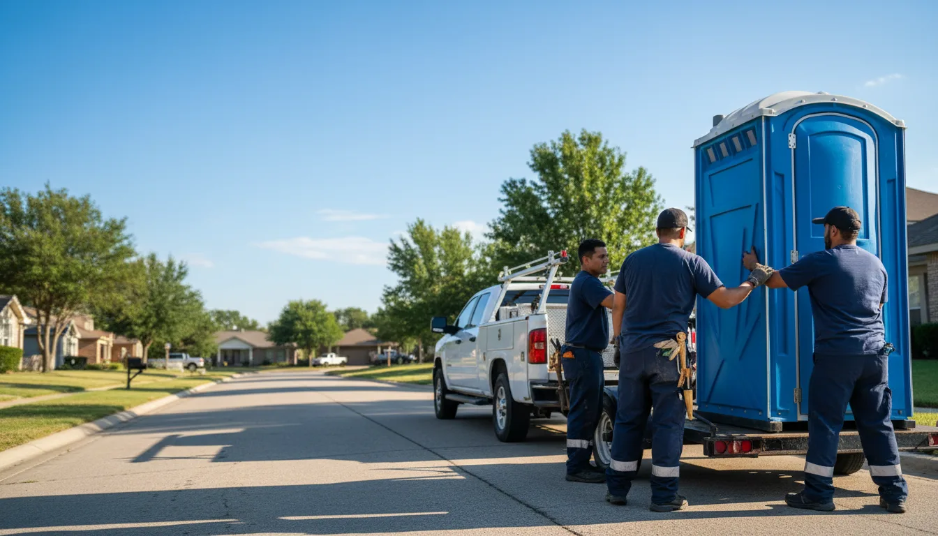 Portable Toilet Rental in Chester, OK near me